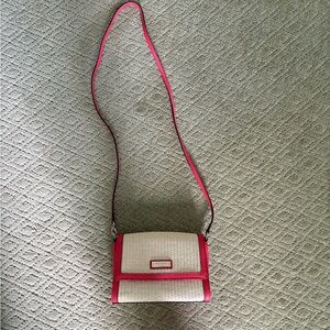 Kate Spade Pink and Cream Crossbody Bag